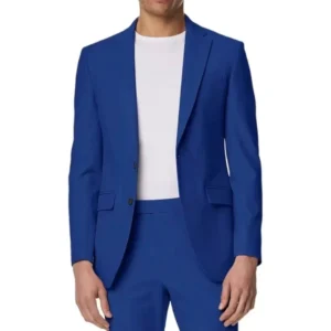 Mens Suits Notched Lapel 2 Piece Blazer Vest and Pant Set Casual Suit for Men Wedding Dresses Groomsmen Evening Party Tuxedo Set - Image 3
