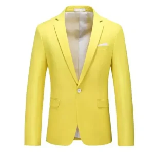 Men's Suit Blazer Slim Fit Suit Jacket Single Blazer Formal Dress Notched Lapel High Quality Wedding Dresses Business - Image 3