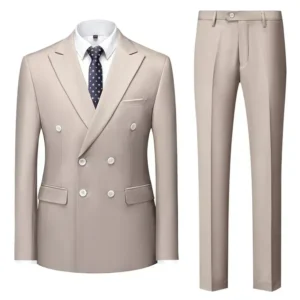 Formal Men's Tuxedo Peaked Lapel 2 Pieces Suits Blazer and Pants Elegant Tuxedo Set Classic Wedding Dresses Business - Image 2