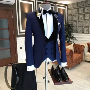 2024 Newest Fashion Khaki Costume Homme Business Men Suits Wedding Suit For Men Ternos Masculinos Slim Fit Groom Tuxedos 3Pieces - Image 2
